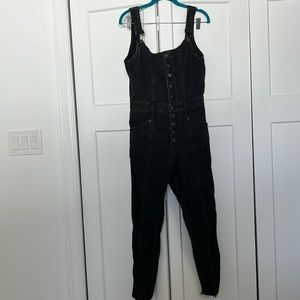 Abercrombie overalls with low back
